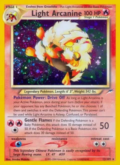 Light Arcanine 12/105 - Neo Destiny
