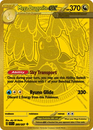 Mega Dragonite ex 295/217 - Ascended Heroes