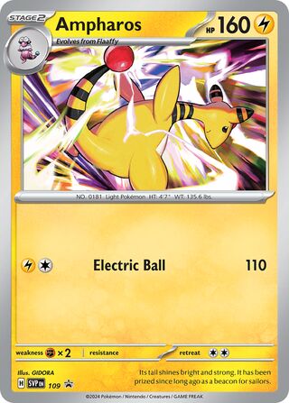 Ampharos 109 - Scarlet & Violet Promos