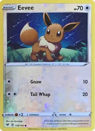 Eevee Cosmos Reverse Holo 130 - Miscellaneous Promos