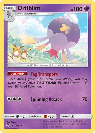 Drifblim 81/236 - Unified Minds