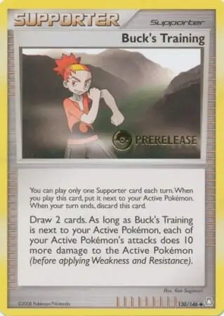 Buck's Training Prerelease 130 - Miscellaneous Promos