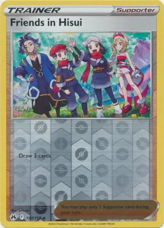Friends in Hisui 130/159 - Crown Zenith