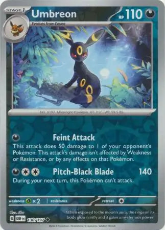 Umbreon 130/197 - Obsidian Flames