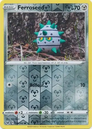 Ferroseed 130/202 - Sword & Shield Base