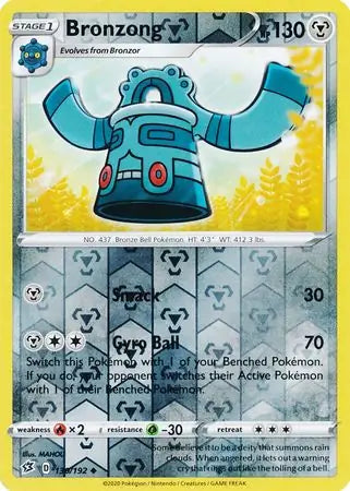 Bronzong 130/192 - Rebel Clash