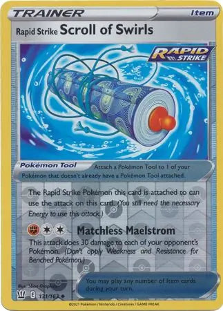 Rapid Strike Scroll of Swirls 131/163 - Battle Styles