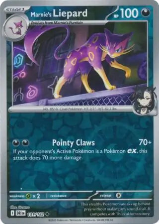 Marnie's Liepard 131/182 - Destined Rivals