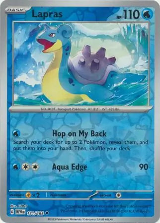 Lapras 131/165 - Scarlet & Violet 151