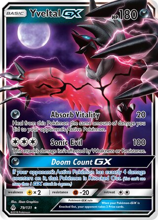 Yveltal-GX 79/131 - Forbidden Light