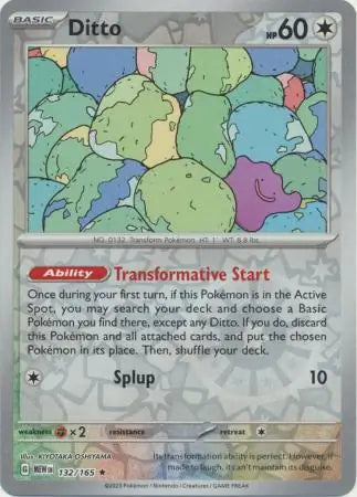Ditto 132/165 - Scarlet & Violet 151