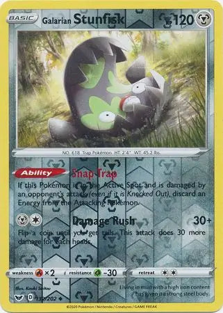 Galarian Stunfisk 132/202 - Sword & Shield Base