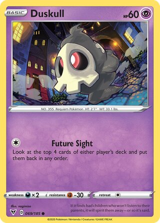 Duskull 069/185 - Vivid Voltage