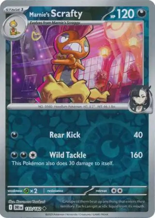 Marnie's Scrafty 133/182 - Destined Rivals