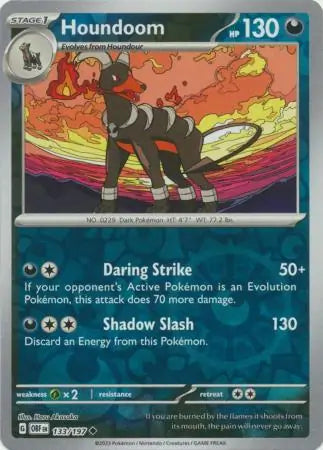 Houndoom 133/197 - Obsidian Flames