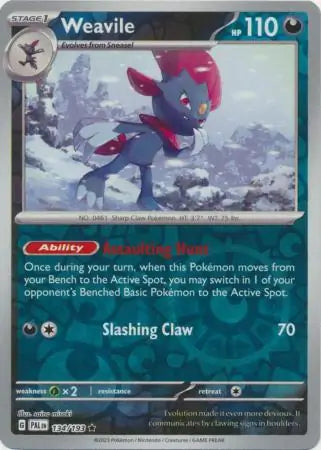 Weavile 134/193 - Paldea Evolved