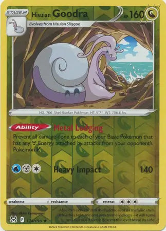 Hisuian Goodra 134/196 - Lost Origin