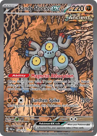 Sandy Shocks ex 159/131 - Prismatic Evolutions