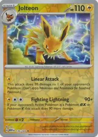 Jolteon 135/165 - Scarlet & Violet 151