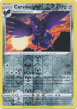 Corviknight 135/202 - Sword & Shield Base