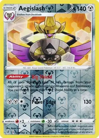 Aegislash 135/192 - Rebel Clash