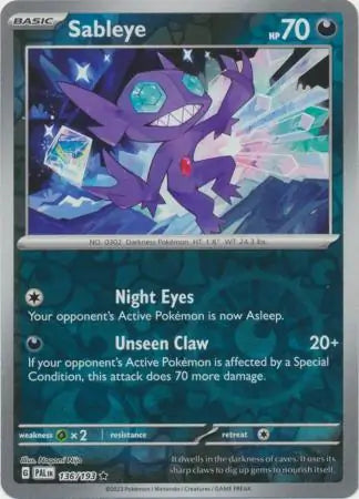 Sableye 136/193 - Paldea Evolved