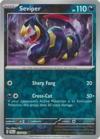 Seviper 137/193 - Paldea Evolved