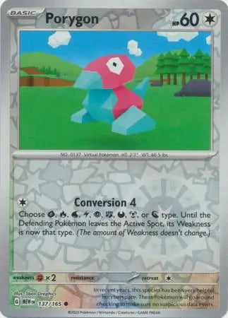 Porygon 137/165 - Scarlet & Violet 151