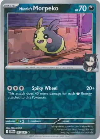 Marnie's Morpeko 137/182 - Destined Rivals