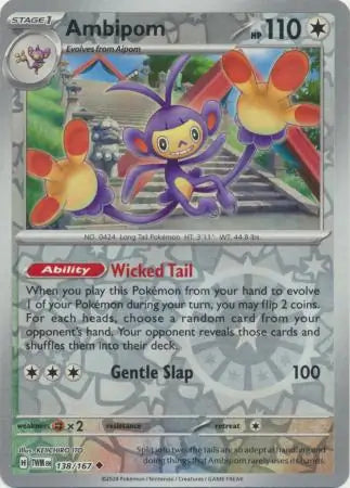 Ambipom 138/167 - Twilight Masquerade