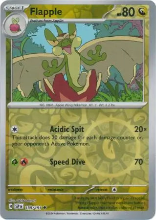 Flapple 139/191 - Surging Sparks