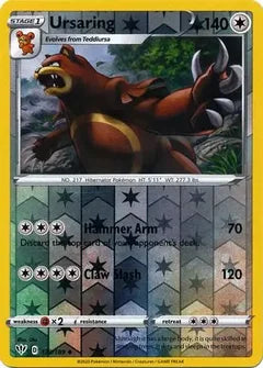 Ursaring 139/189 - Darkness Ablaze