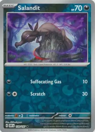 Salandit 139/197 - Obsidian Flames