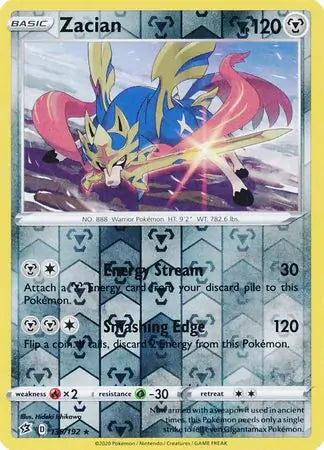 Zacian 139/192 - Rebel Clash