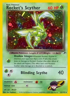 Rocket's Scyther 13/132 - Gym Heroes