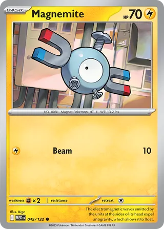 Magnemite 045/132 - Mega Evolution Base