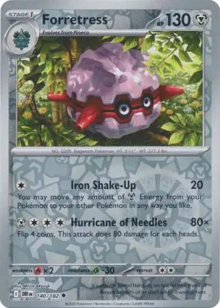 Forretress 140/182 - Destined Rivals