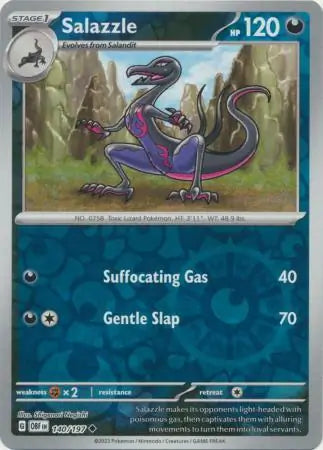 Salazzle 140/197 - Obsidian Flames
