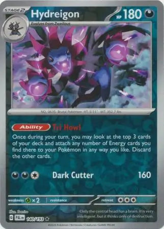 Hydreigon 140/193 - Paldea Evolved