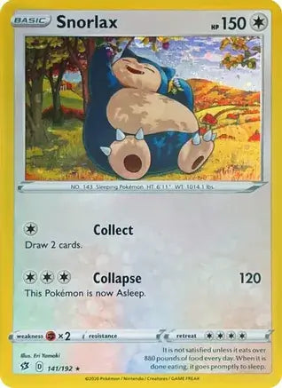 Snorlax Cosmos Holo 141 - Miscellaneous Promos