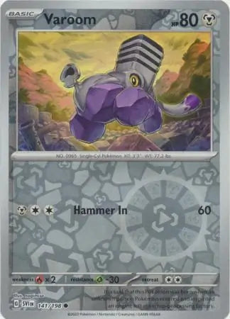 Varoom 141/198 - Scarlet & Violet Base