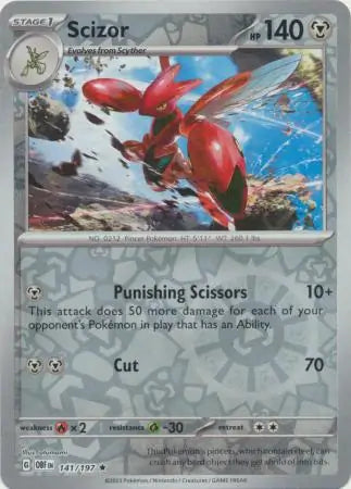 Scizor 141/197 - Obsidian Flames
