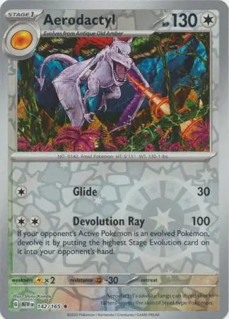 Aerodactyl 142/165 - Scarlet & Violet 151