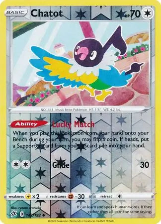 Chatot 142/192 - Rebel Clash