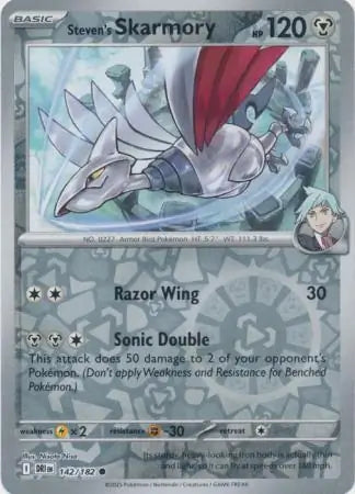 Steven's Skarmory 142/182 - Destined Rivals
