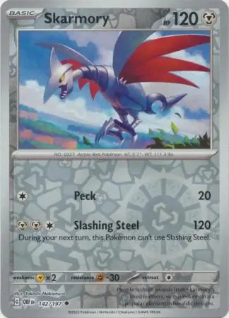 Skarmory 142/197 - Obsidian Flames