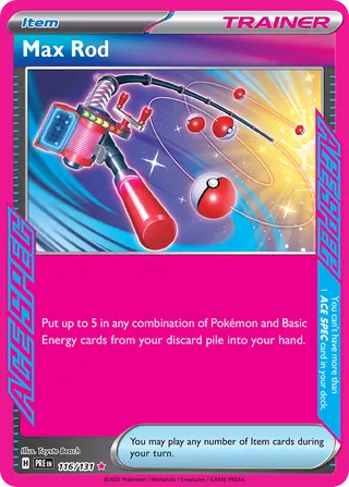 Max Rod 116/131 - Prismatic Evolutions