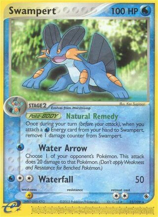 Swampert 23/109 - Ruby & Sapphire