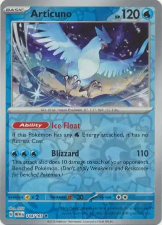 Articuno 144/165 - Scarlet & Violet 151