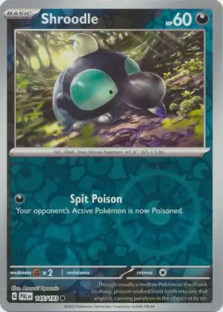 Shroodle 145/193 - Paldea Evolved